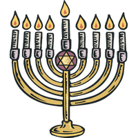 Menorah PNG