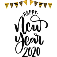 Download New Year Font Text Calligraphy For Happy Lights Hq Png Image Freepngimg