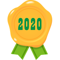 New Year Green Yellow Font For Happy 2020 Lyrics