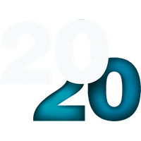 New Years 2020 Text Aqua Font For Happy Year Party Near Me