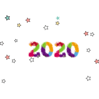 New Year Text Font For Happy 2020 Wishes