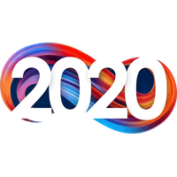 New Year Text Font Line For Happy 2020 Events Near Me