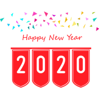 New Year Text Font Line For Happy 2020 Events Near Me
