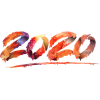 New Year 2020 Watercolor Paint For Happy Traditions