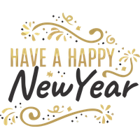New Year Text Font Calligraphy For Happy Eve Party 2020