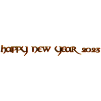 Happy New Year 2023 Text Free Download Image