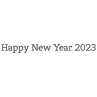 Happy New Year 2023 Text Free HQ Image