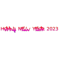 Happy New Year 2023 New Year Free Transparent PNG