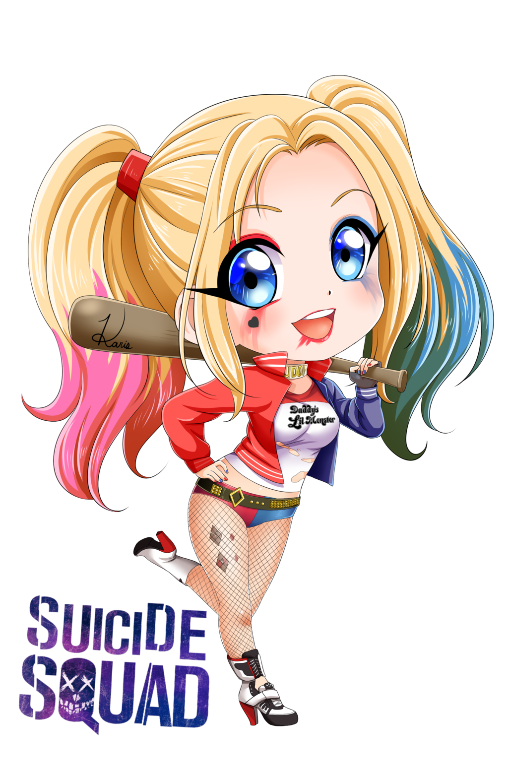 harley quinn logo png