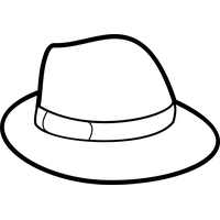 White Vector Hat Download Free Image Transparent HQ PNG Download ...