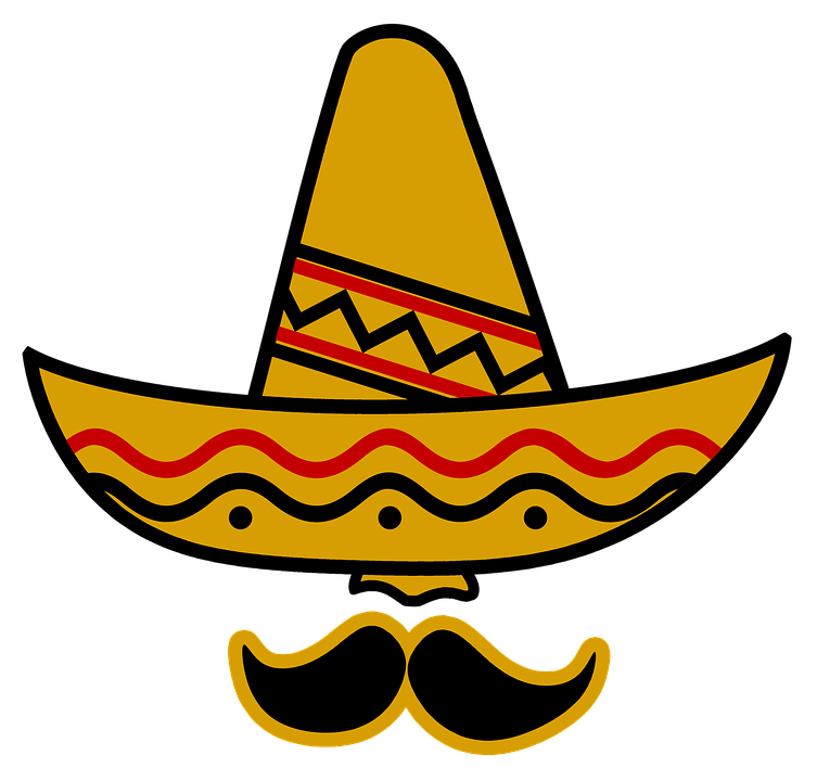 Hat Mexican Mustache Free Download PNG HQ PNG Image