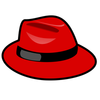 Linux Fedora Cowboy Thinking Hats Six Enterprise PNG