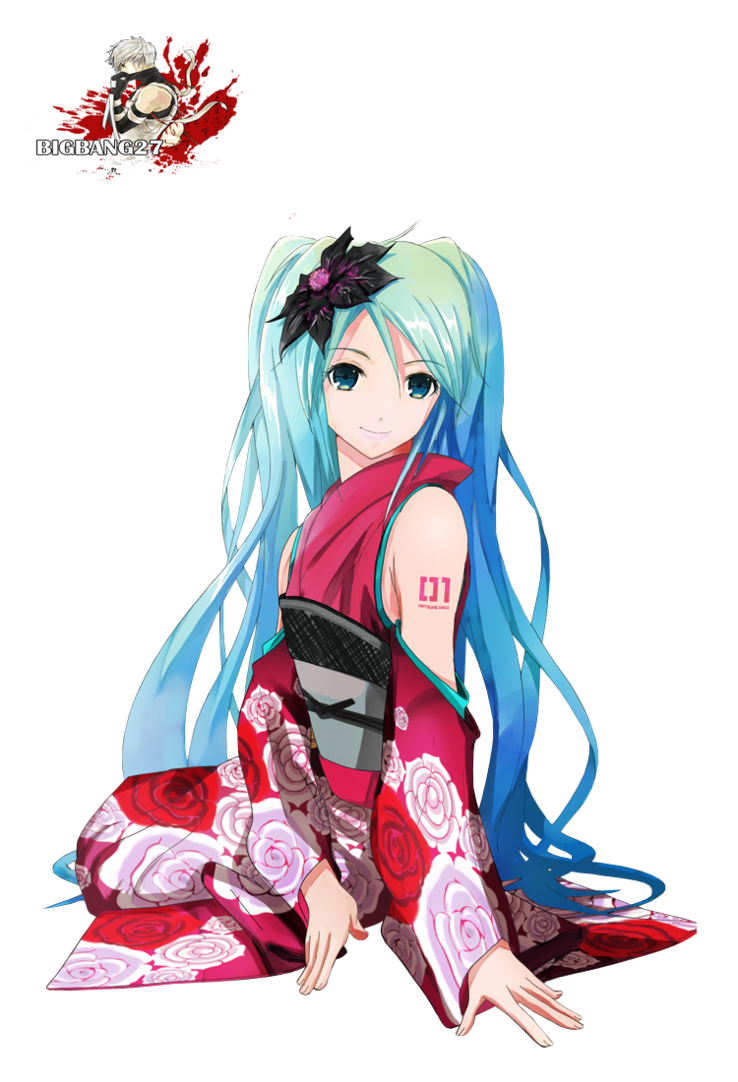 Hatsune Miku Free Download PNG Image