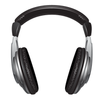 Headphones File PNG Image