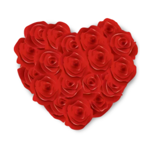 Heart Pic Rose HD Image Free PNG Image