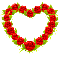 Heart Rose Download HD PNG
