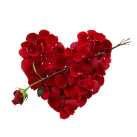 Rose Heart Download HQ PNG