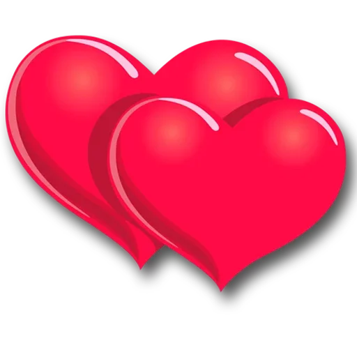 Hearts Two Picture Free PNG HQ PNG Image