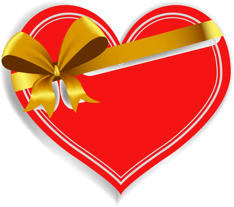 Heart Valentines Day Gift Download HD PNG Image