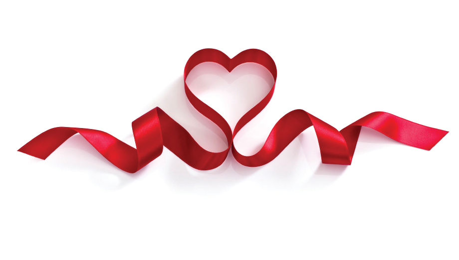 Heart Valentines Day Ribbon Free Download Image PNG Image