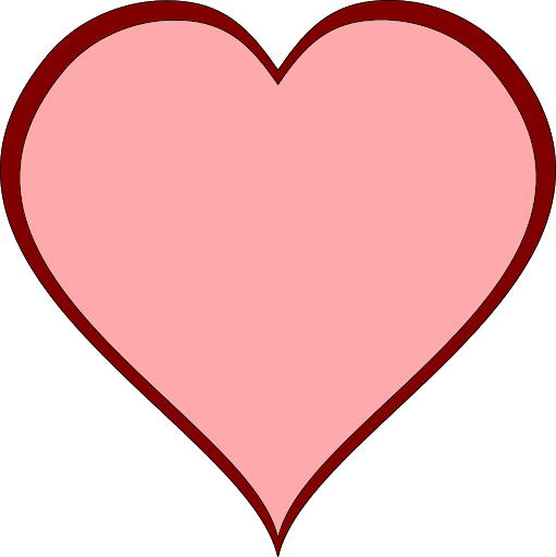 Pink Heart Vector Pic Free Transparent Image HQ PNG Image
