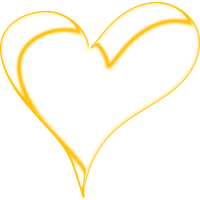 Heart Vector Gold Free Clipart HQ Transparent HQ PNG Download | FreePNGImg