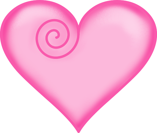 Pink Heart File PNG Image