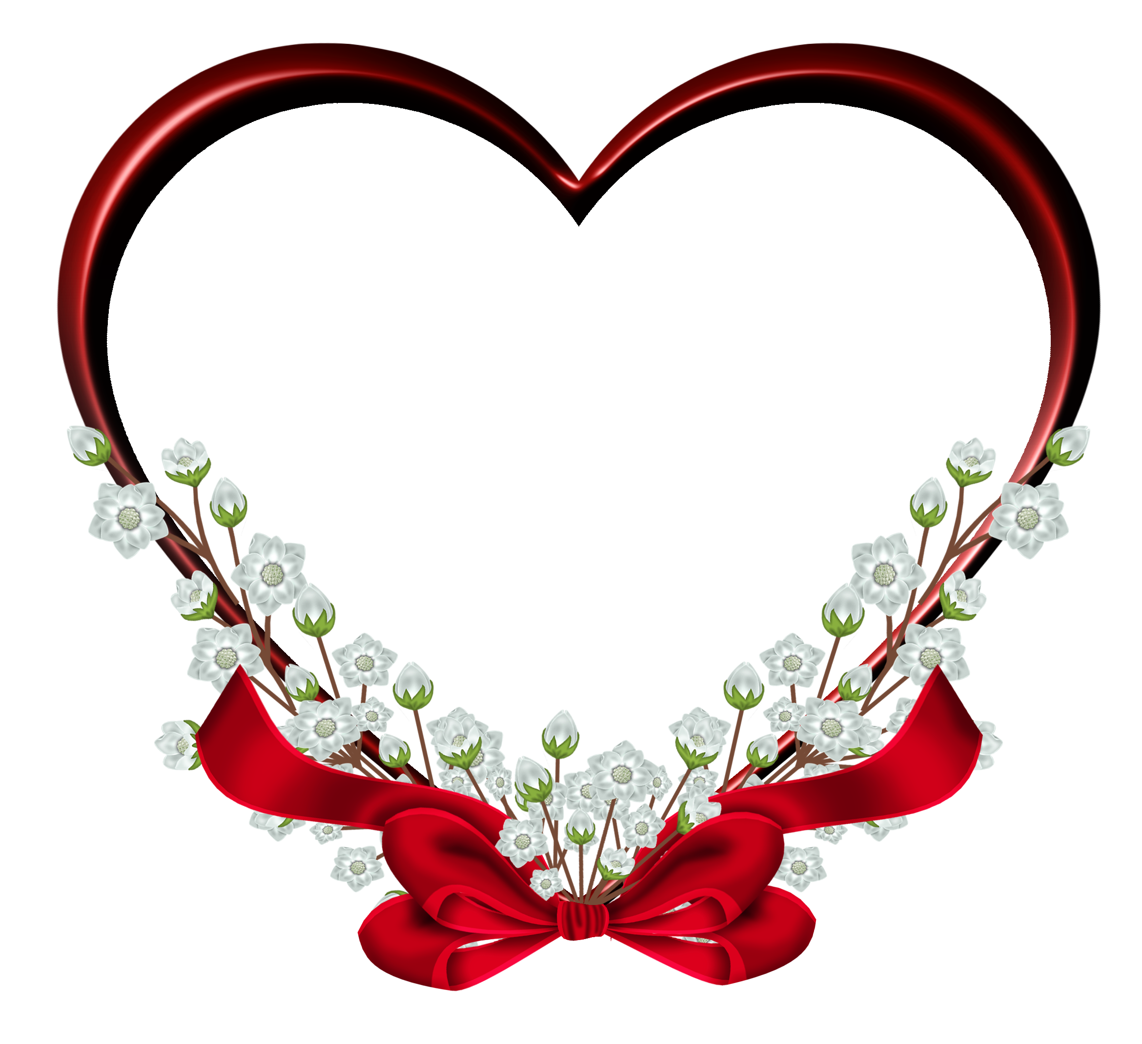 Red Heart Image PNG Image