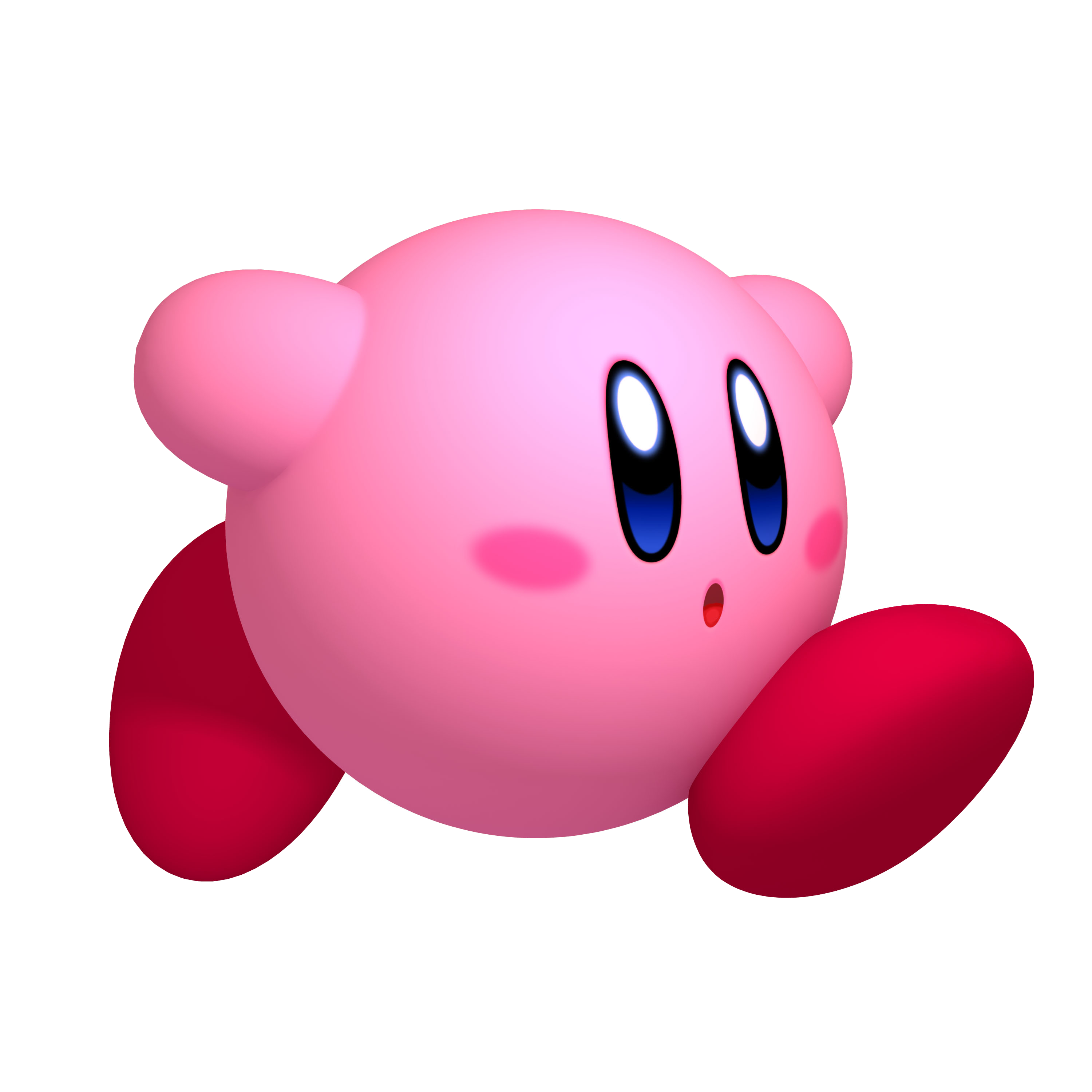 Pink Heart Land Return Kirby Collection To PNG Image
