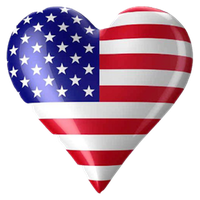 Saying Memorial United Heart Of States Flag PNG
