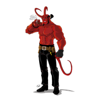 Hellboy Transparent Background PNG Image