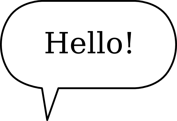 Hello Transparent PNG Image