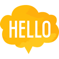 Hello Transparent PNG Image