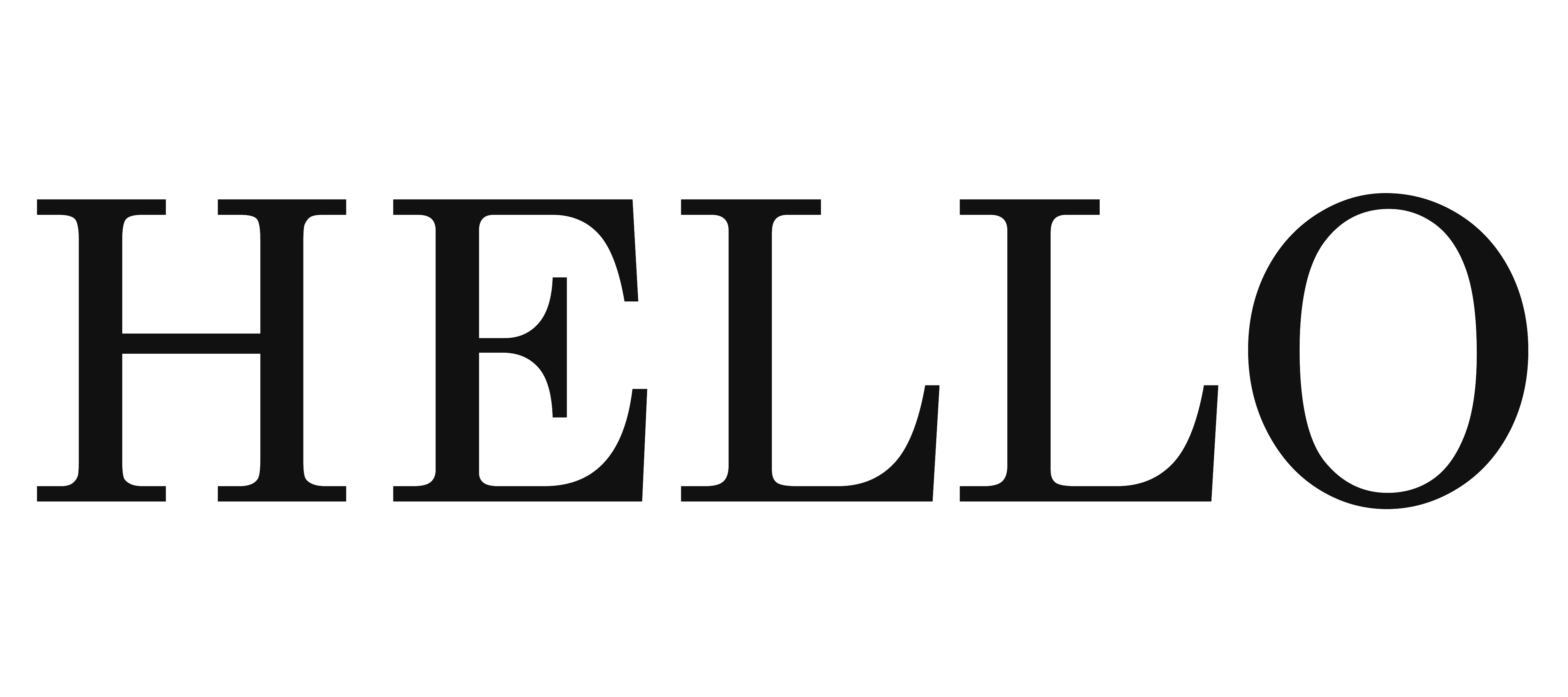 Hello Transparent PNG Image