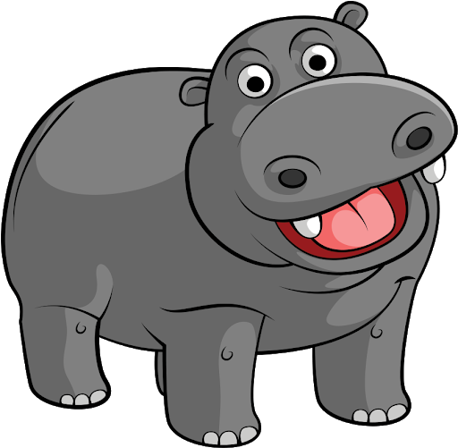 Hippo Grey Free PNG HQ PNG Image