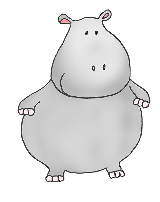 Hippo Vector Free HD Image PNG Image