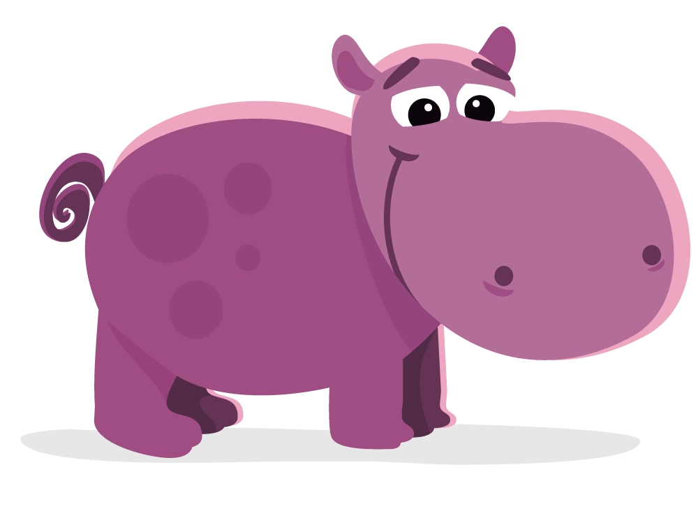 Hippo Vector Pic Download HQ PNG Image