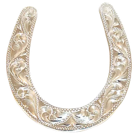 Silver Horseshoe Free Clipart HQ PNG
