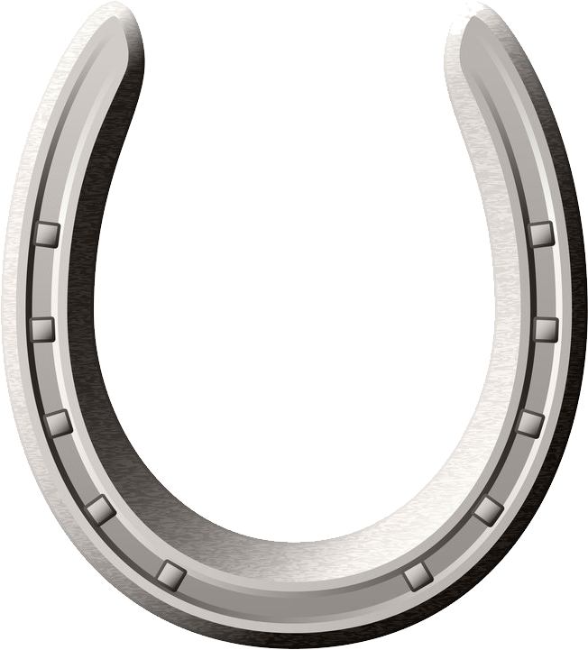 Vector Silver Horseshoe Download HD PNG Image