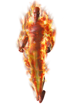 Human Torch Download Png Transparent PNG Image