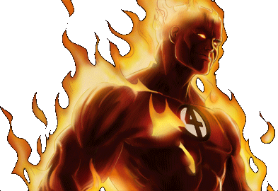 Human Torch Png Pic PNG Image