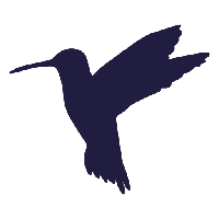 Flying Silhouette Hummingbird Download HD PNG