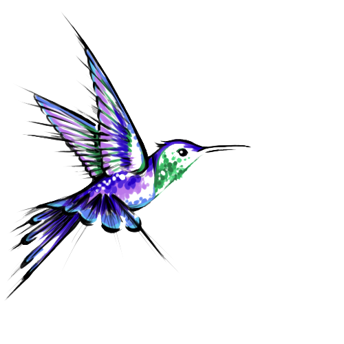 Hummingbird Tattoos Transparent Transparent PNG Image