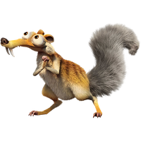 Ice Age squirrel PNG
