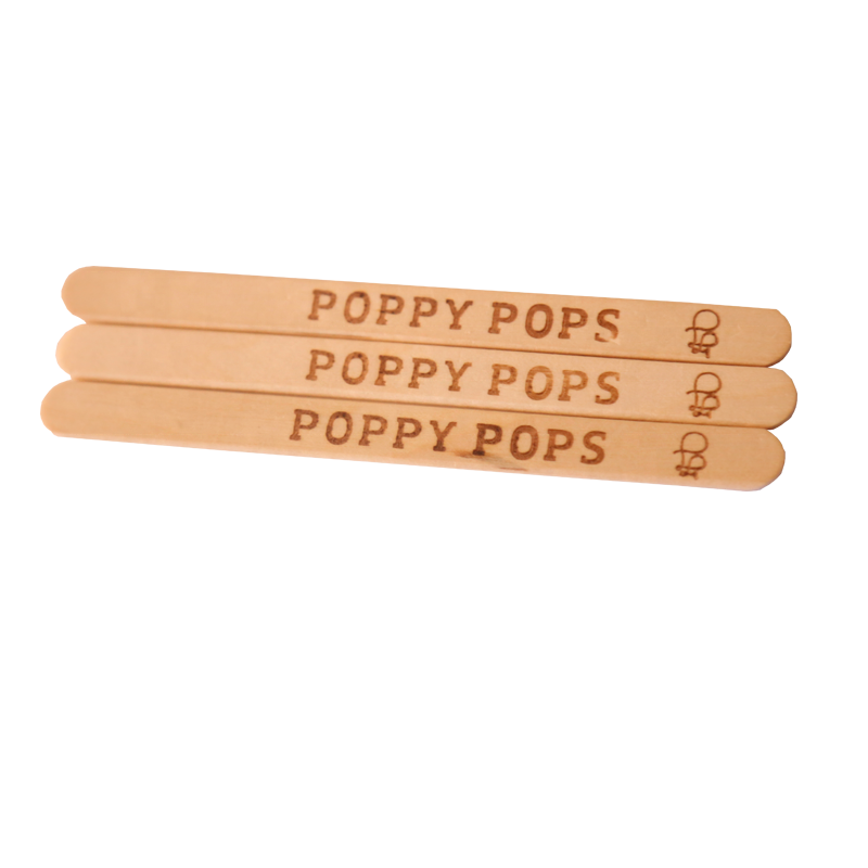 Wooden Photos Stick Ice Cream PNG Image