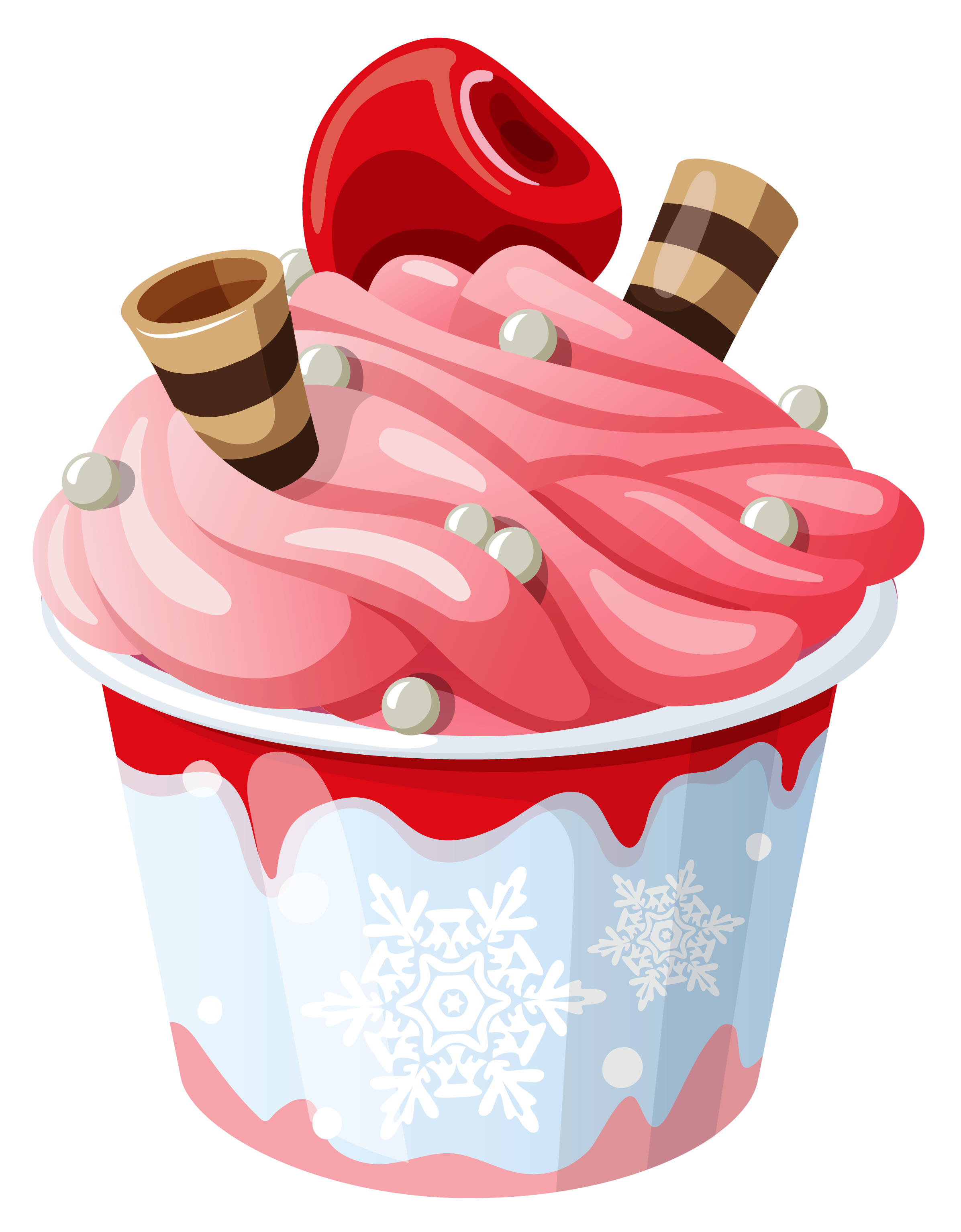Ice Cream Cup Hd PNG Image
