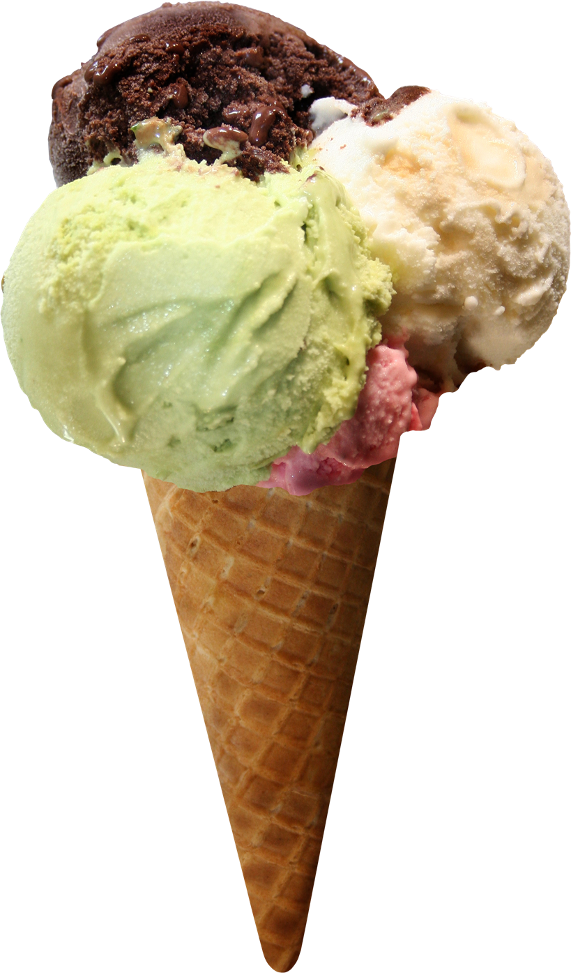 Ice Cream Cone Transparent Image PNG Image