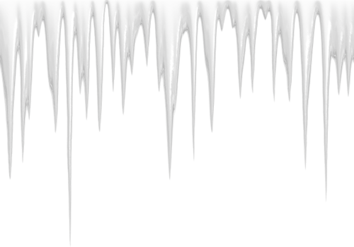 Icicles Transparent PNG Image