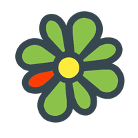 Icq logo Transparent PNG Image