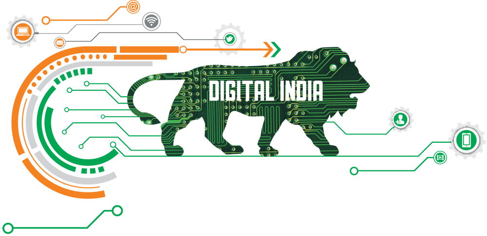 Revolution Digitization Business Government Of India Digital PNG Image